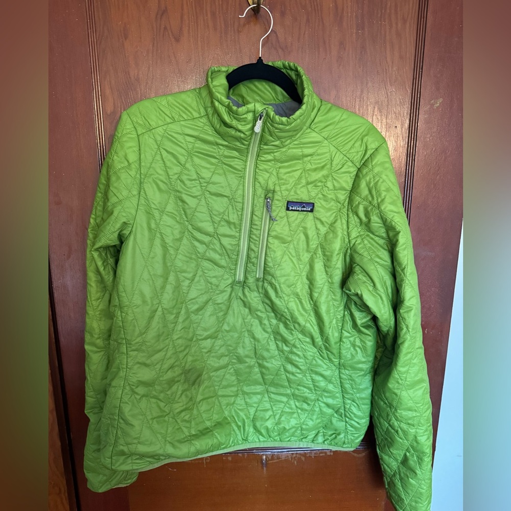Patagonia Green Puffer Jacket